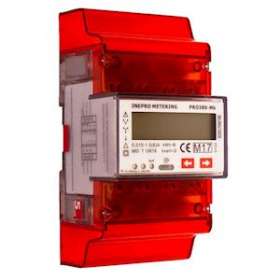 Compteur électrique modulaire triphasé/tétra 5 ou 1 A (TC) M-Bus Certifié MID|Polier ingenierie-POIPRO380MBCT