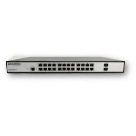 Smart Switch Manageable L2 - 24 ports Gigabit + 2 ports SFP|Gigamedia-GGMGS20024G2S