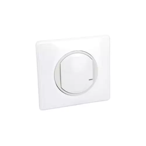 Interrupteur sans neutre connecté céliane with netatmo sans plaque blanc