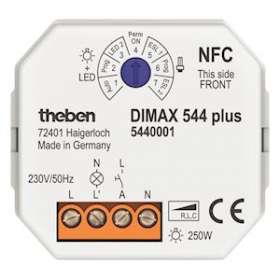 Télévariateur universel mural dimax 544 plus NFC|Theben-THB5440001