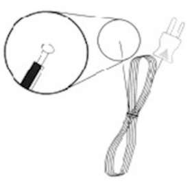 Thermocouple usage général, type K, -40DEGC à +204DEGC|Sefram instruments-FR4ST305