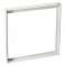 Cadre de fixation, pour PANLED carré 59,5 cm, blanc mat