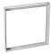 VALETO LED PANEL, cadre de montage pour fixation plafond, 60x60 cm, gris argent