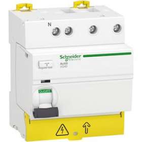 Acti9 iIG40 - interrupteur différentiel tête de groupe - 3P+N 40A 30mA type AC|Schneider Electric-SCHA9R67740