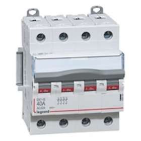 Interrupteur-sectionneur DX³-IS 4P 400V~ - 40A - 4 modules|Legrand-LEG406480