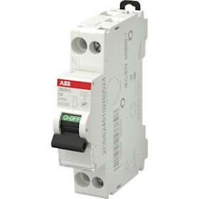 SN201L Disjoncteur modulaire - 1P+N - 2A - courbe C - 4500A/6kA - peignable|ABB-ABB470229