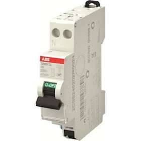 SN201SL Disjoncteur modulaire - 1P+N - 2A - courbe C - 4500A/6kA-peignable-Auto|ABB-ABB470429