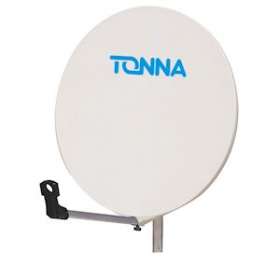 Antenne 90 cm composite gris clair avec support D 40 mm - Sans LNB|Tonna-TOQ771590