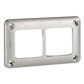 Plaque 2 postes Soliroc IK10|Legrand-LEG077852