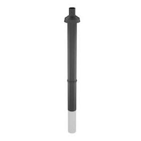 Terminal vertical Rolux Condensation D110/160mm noir|Ubbink-UBB330255