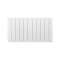 Radiateur Chaleur douce Bilbao 3 horizontal blanc 1500W