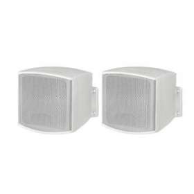 Paire HP mural blanc 8 ohms - 20W max|Xeta premium-XET16108