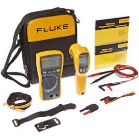 Fluke HVAC Multimeter and IR Thermometer Combo Kit|Fluke industries (electrique)-FLEFLUKE-116-62MAX+