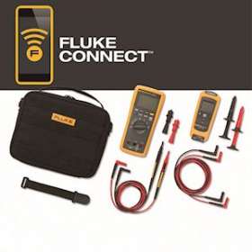 Kit contenant: Le multimètre, le module de tension DC et des accessoires|Fluke industries (electrique)-FLEFLK-V3001FCKIT