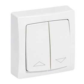 Interrupteur individuel de volets roulants Appareillage Saillie - blanc|Legrand-LEG097612