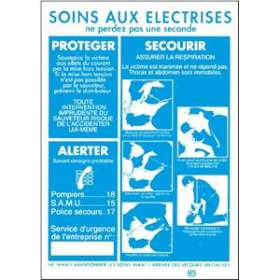 affiche alumetal 'soins aux electrises'|Catu-CATAM-20-B