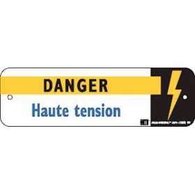 plaque alumetal 'haute tension'|Catu-CATAM-132-2