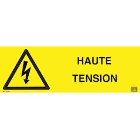 etiquette autocollante haute tension|Catu-CATAT-7001