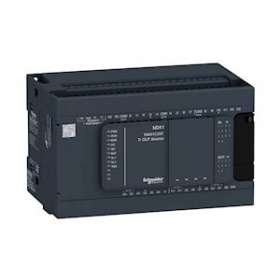 Modicon M241, contrôleur 24E/S PNP, 2 ports série, 24VCC|Schneider Electric-SCHTM241C24T