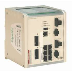 switch Ethernet managé étendu RIO - 6 ports cuivre - 2 ports fibre monomode|Schneider Electric-SCHTCSESM063F2CS1