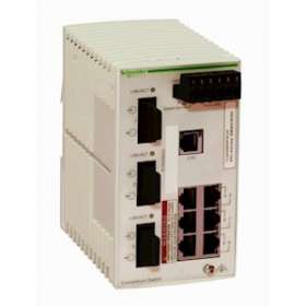 switch Ethernet managé basique - 6 ports cuivre - 3 ports fibre multimode|Schneider Electric-SCHTCSESB093F2CU0