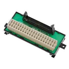 Bornier 40 points, montage rail din, bornes à ressort|Omron electronics-OMRXW2R-P40G-T