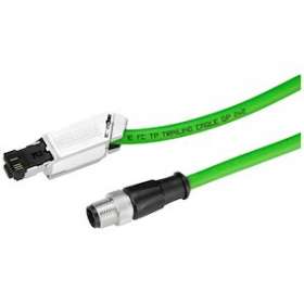 IE Connecting Cable M12-180/RJ45, 2 m|Siemens Industries et Infrastructures-SIE6XV1871-5TH20