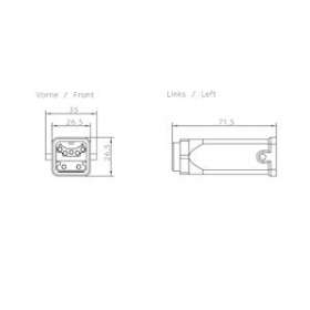 Connect. ECOFAST femelle 180 (ECOFAST CU), 5 pièces|Siemens Industries et Infrastructures-SIE6GK1905-0CB00