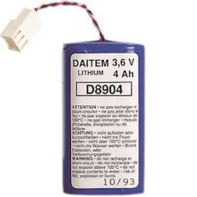 Pile lithium 3,6 volts, 4 Ah|Hager-HAGBATLI05