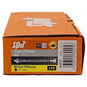 Tiges M16X190 A4|Spit-SPT060225