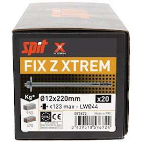 FIX Z XTREM LW 12x220/125|Spit-SPT057672