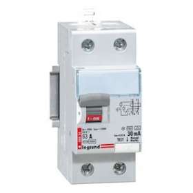 Interrupteur différentiel DX³-ID 2P type AC 30mA arrivée haut/départ bas 63A|Legrand-LEG092841