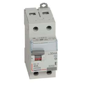 Interrupteur différentiel DX³-ID haut/bas vis - 2P 230V~ 40A typeA 30mA - 2 mod|Legrand-LEG411555