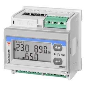 Compteur d'énergie 2x3Ph+N ou 6x1Ph+N pour tore TCD_M/TCDMM RS485 + Impulsions|Carlo gavazzi-CGPEM27172DMV53XOSX