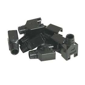 Lot de 10 manchons RJ45 type HIROSE Noir|Gigamedia-GGM8EPB8CMANCN