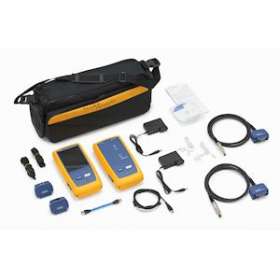 DSX-602-PRO 500 MHz CableAnalyzer Wi-Fi activé, + jeu d'adaptateurs de liaison p|Fluke networks-FLUDSX-602-PROINT