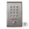 Clavier codé Digicode inox 100 codes + BP - 2 relais 12-24 VDC