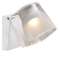 IP S12 applique murale Métal et plastique Blanc LED integrée 3000K