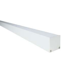 Embout sans passage de câble BLADE blanc diffuseur plat.|Europole-POL89281B