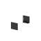 GRAZIA 20, embouts pour profil standard strié, 2 pcs., noir