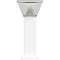 Borne solaire carree de sol mini Hades blanche dimmable - IP65