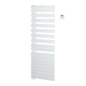 Fassane Spa Asym EL gauche,cde RF, Blanc RAL 9016, 1000W H1699 mm / L550 mm|Acova-ACATFL100055GF