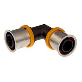 VSH MultiPress laiton équerre 90° FF 20|Aalberts Integrated Piping Systems BV-IPH123459823