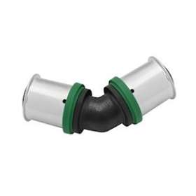 VSH MultiPress PPSU équerre 45° FF 63|Aalberts Integrated Piping Systems BV-IPH3805901