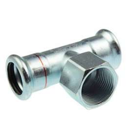 VSH XPress Carbone Té mixte fileté FFF 35xRp3/4x35|Aalberts Integrated Piping Systems BV-IPH6207102