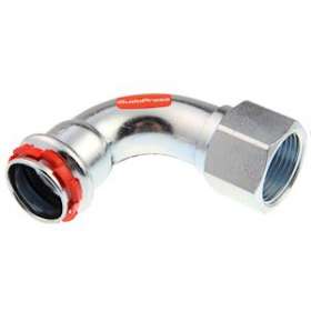 VSH SudoPress Carbone coude mixte fileté 90 FF 15xRp1/2|Aalberts Integrated Piping Systems BV-IPH6560576