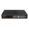 Switch non-manageable 16 ports Gigabit PoE+ (200W)