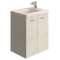 Sous-vasque REDUCTO L500 2 portes - Razor Blanc