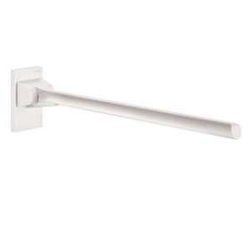 Barre rabattable Be-Line D42 L.650 aluminium blanc|Delabie-DL5511960W