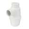 Siphon lavabo a coller verti.d.40 pvc-c blanc